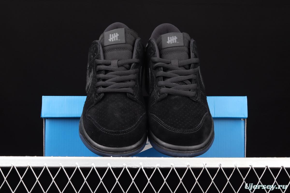 UNDFEATED x NIKE DUNK Low black soul color dunk series low-side leisure sports skateboard shoes DO9329-001