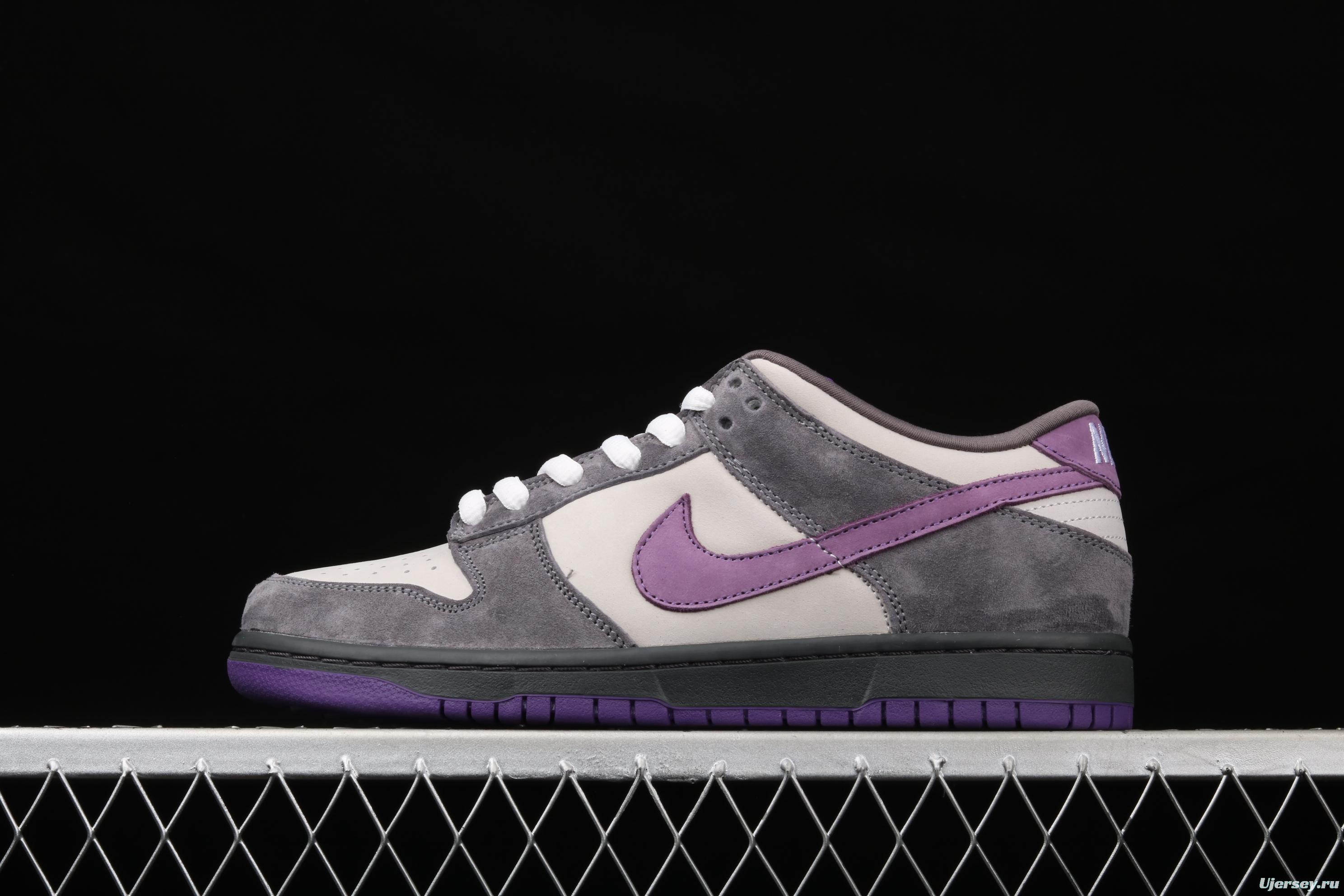 NIKE DUNK Low Pro SB Purple Pigeon purple pigeon leisure sports skateboard shoes 304292-051