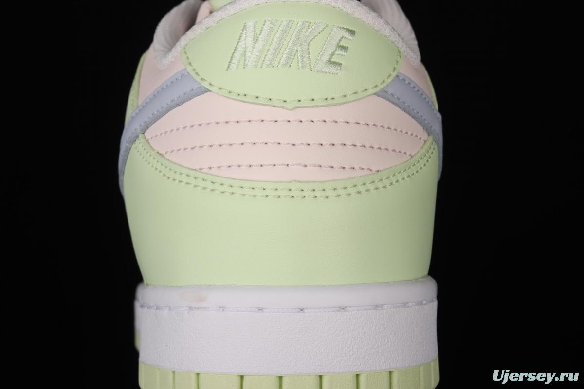 NIKE DUNK SB Low SP ice lime yellow powder retro low-top leisure sports skateboard shoes DD1503-600