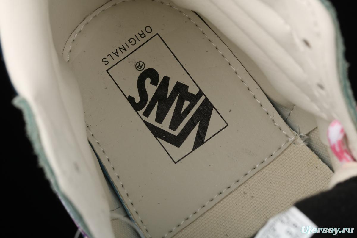 Vans Vault OG SK8-Hi Lx long suede high-top casual board shoes VN0A4BVBTIZ