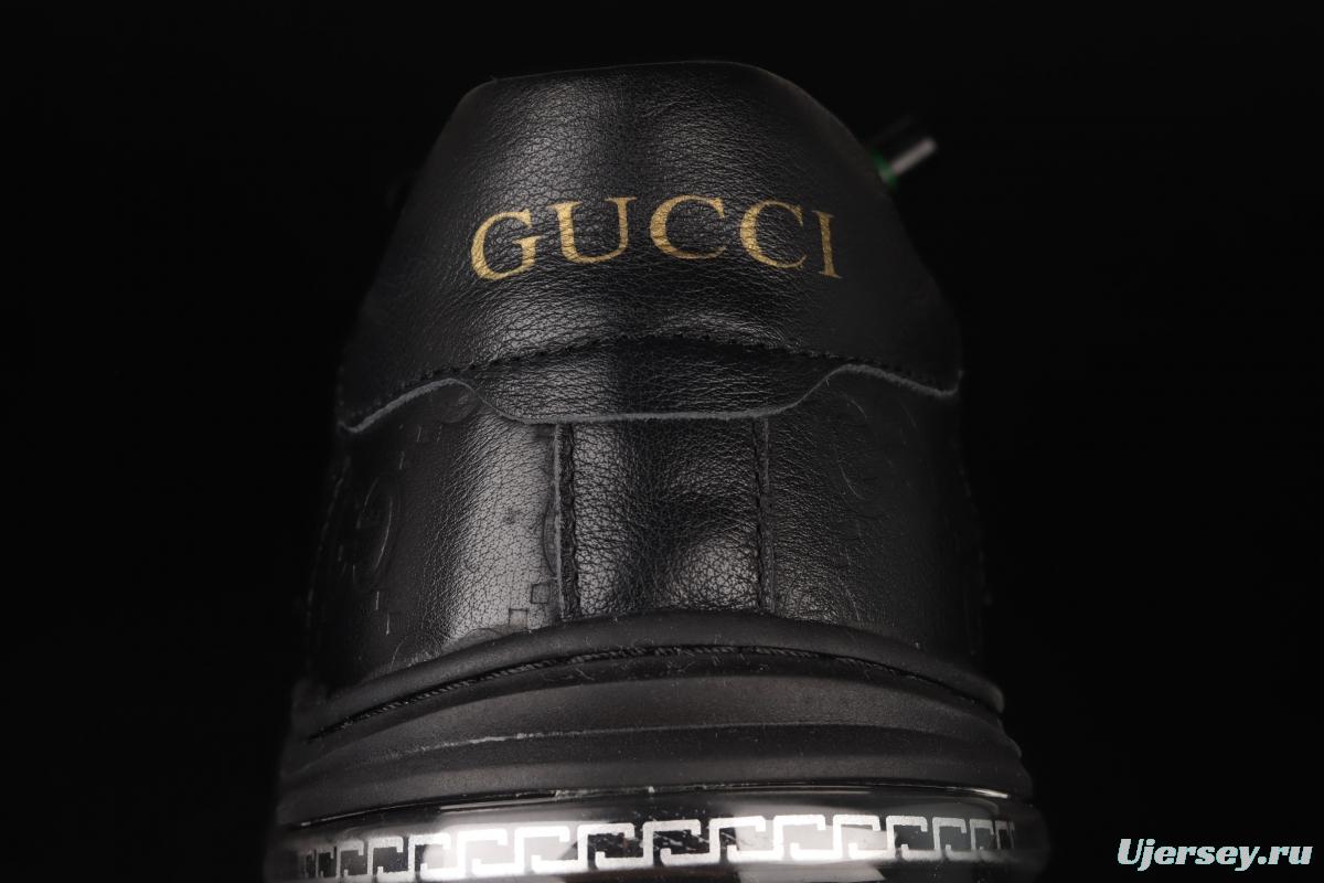 Gucci Screener GG High-Top Sneaker double G embossed leisure shoes series leisure board shoes 02JPO60166