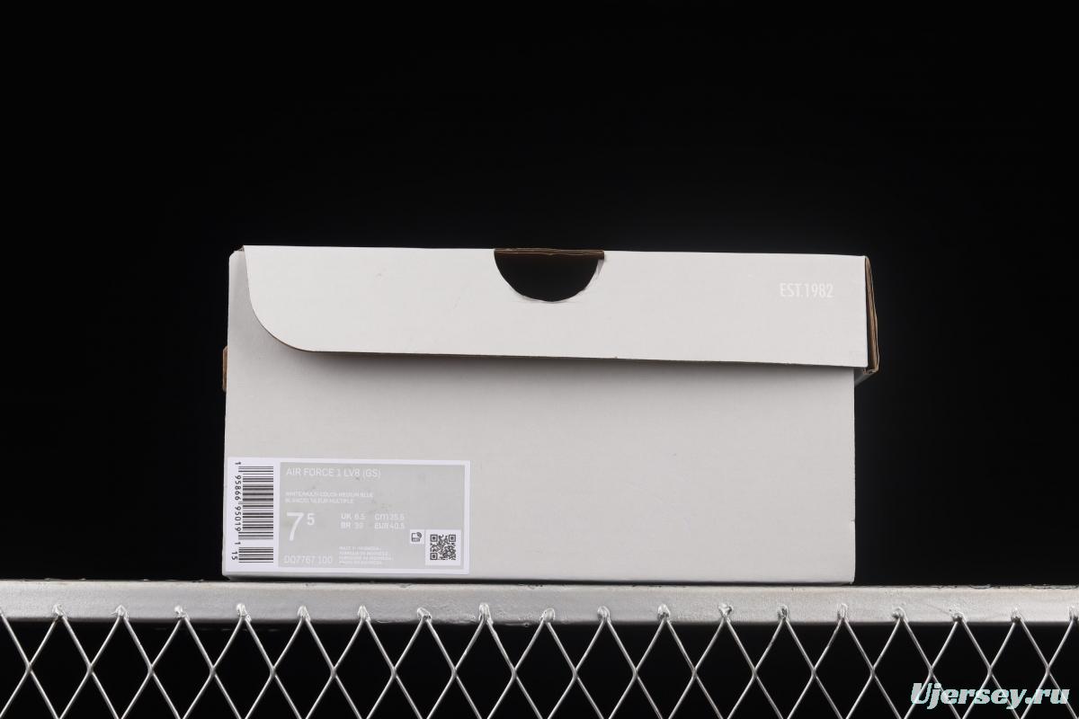 NIKE Air Force 11607 Low 3D colorful hook low-top casual board shoes DQ7767-100