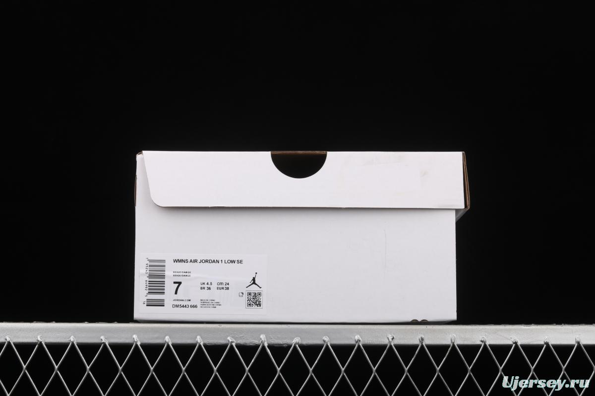 Air Jordan 1 Low two-dimensional Valentine's Day low-end retro culture basketball shoes DM5443-666