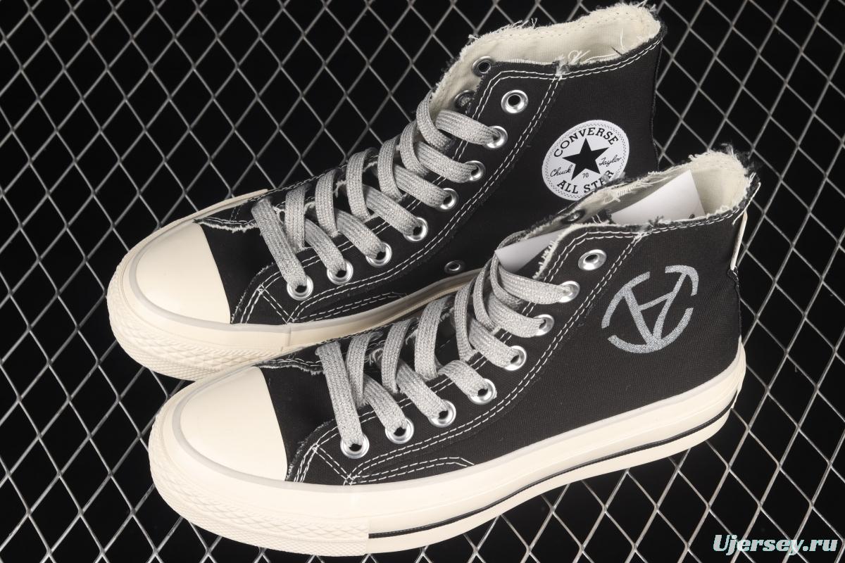 Converse Slam Jam Chuck 70 High Converse Flying Line vintage high-top casual board shoes 173568C