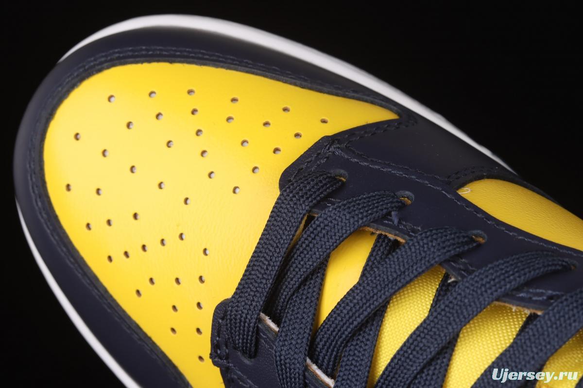 NIKE SB DUNK Low Michigan Michigan color buckle broken backboard fashion casual board shoes DD1391-700