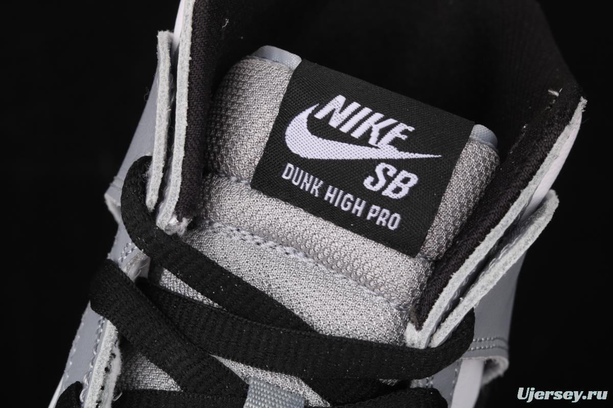 NIKE SB DUNK High Pro SB buckle rebound fashion casual board shoes 854851-006
