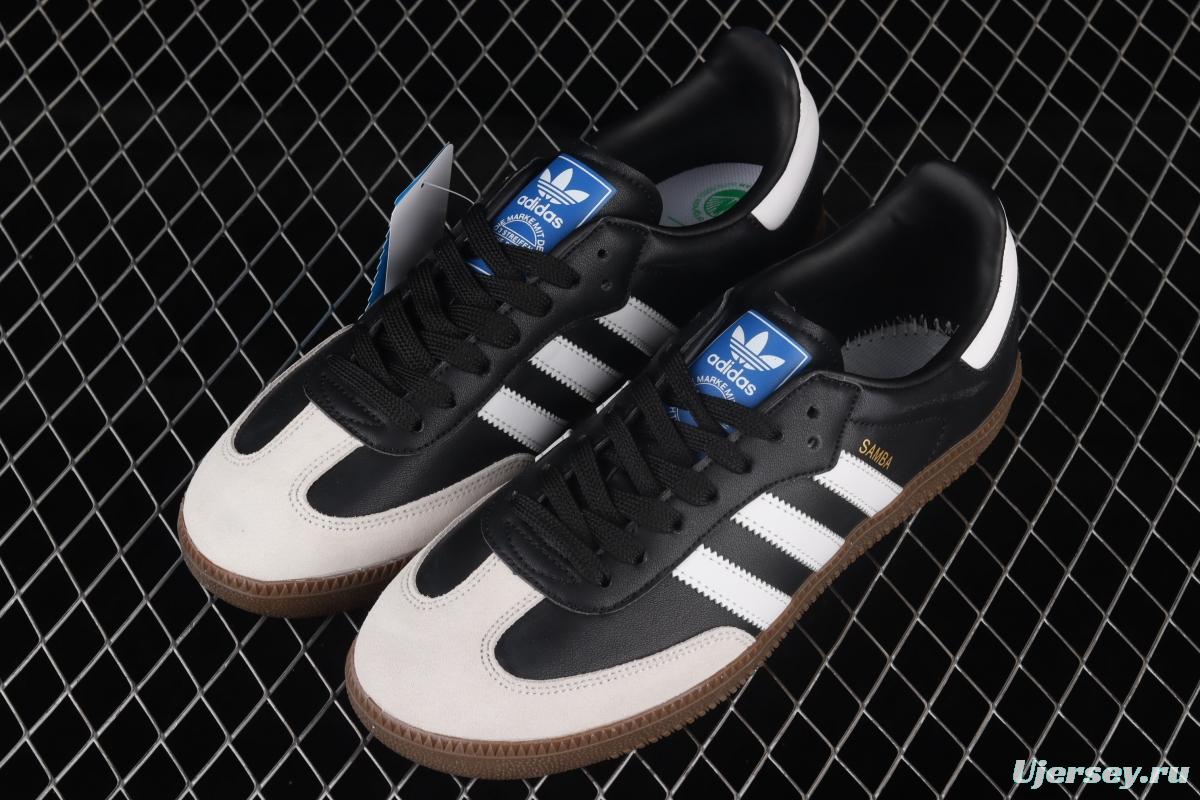 Adidas Samba Vegan FX9042 clover leisure board shoes