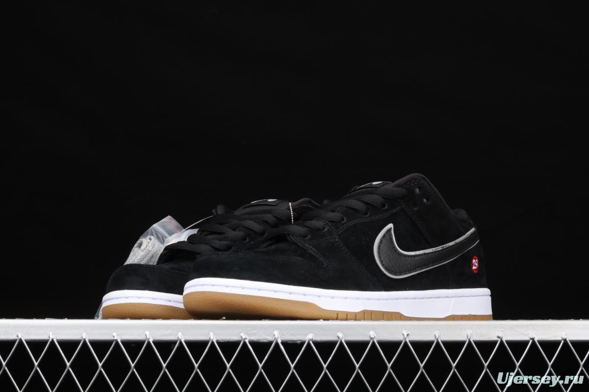 NIKE SB DUNK Low Prm SB buckle rebound fashion casual board shoes 313170-019