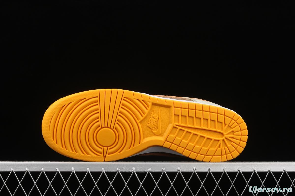 NIKE SB DUNK Low Prm green brown orange SB rebound fashion casual board shoes DH5360-300