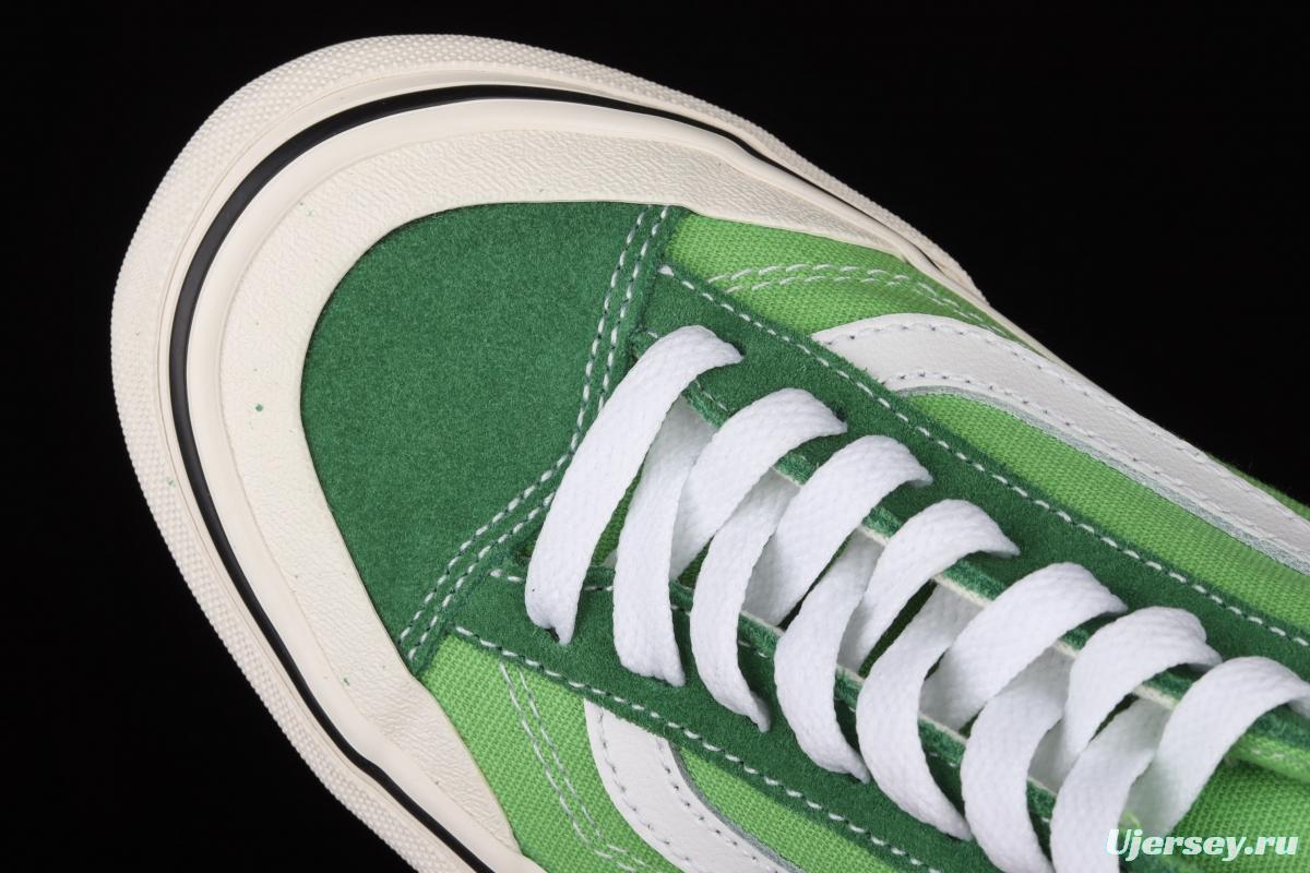 Vans Style 36 avocado green matching low-top sports shoes VN0A4UWI4SY