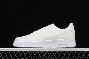 NIKE Air Force 1 Reflective Pearl White 3M reflective low-top casual board shoes DC2062-100