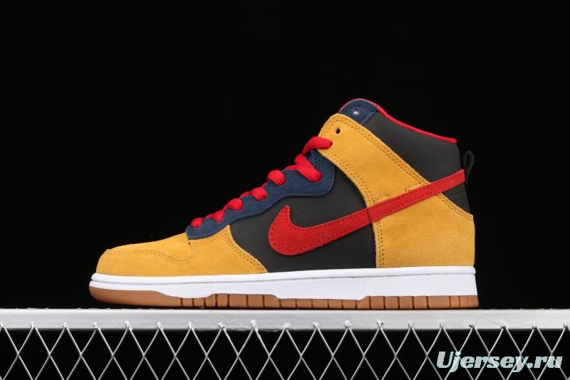 NIKE SB DUNK High Premium high top casual board shoes 313171-400