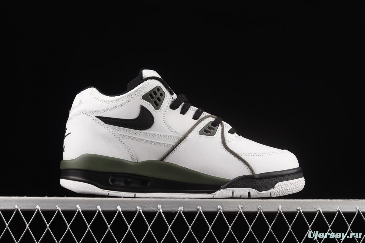 NIKE Air Flight 89 White and Green Air cushion Basketball shoes CJ5390-101
