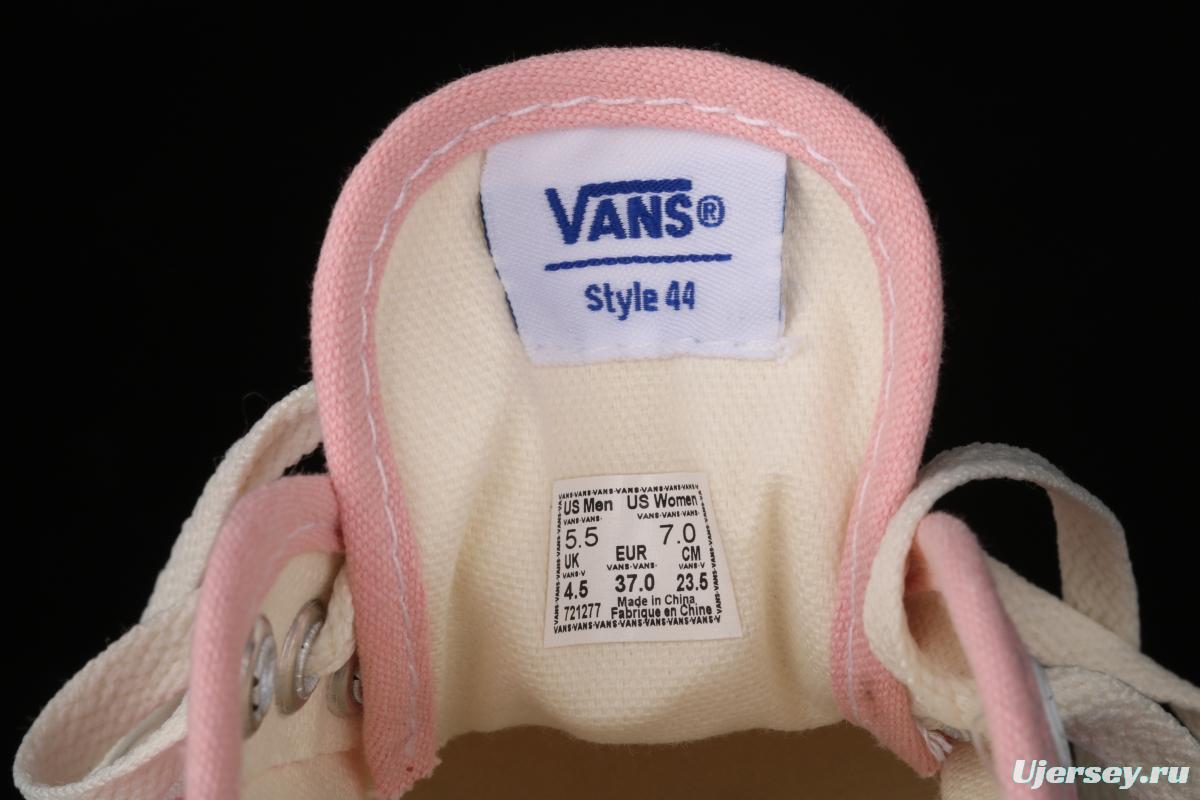 Vans Vault OG Authentic LX pink leopard print high-end regional vulcanized canvas low-top casual board shoes VN0A38GRR89