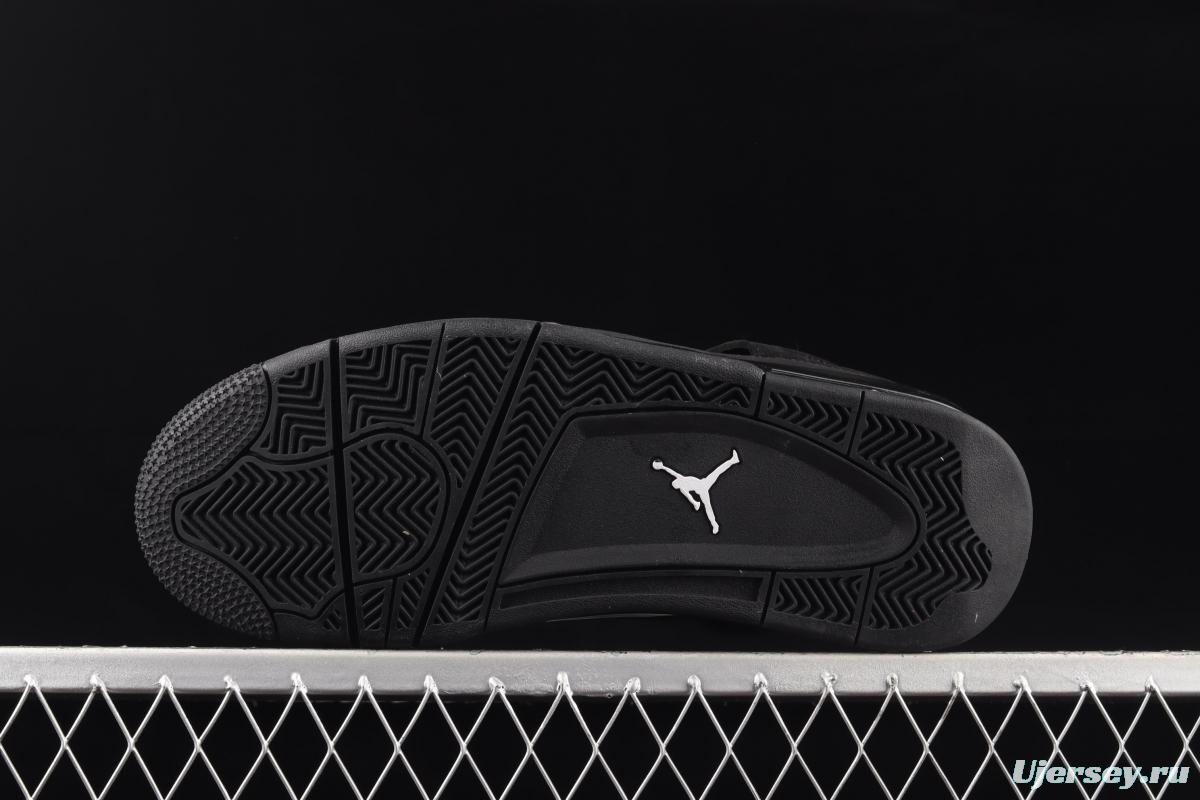 Air Jordan 4 Black Cat Black Cat True header layer CU1110-010