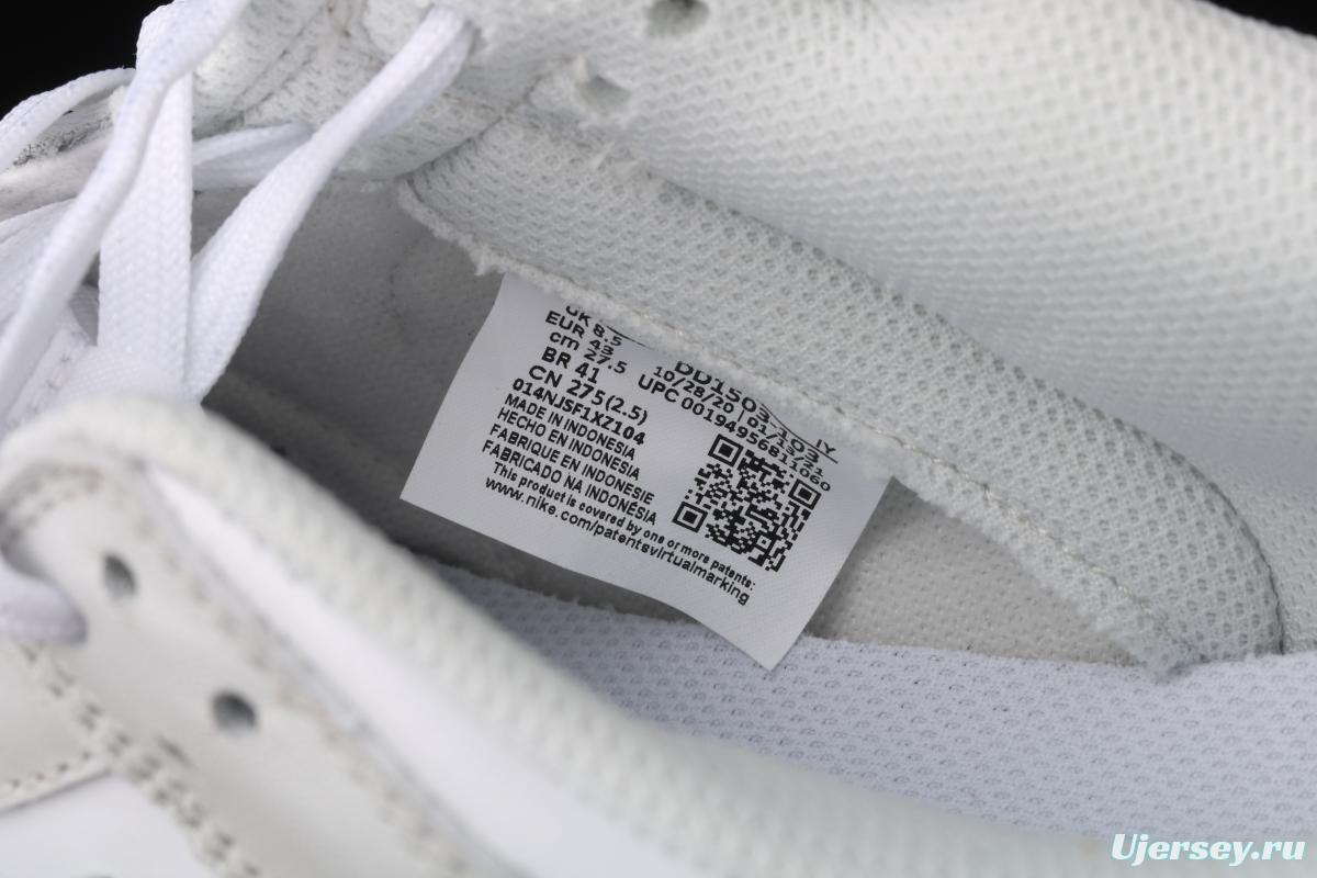 NIKE SB DUNK Low dunk series white light gray color matching low-side leisure sports skateboard shoes DD1503-103