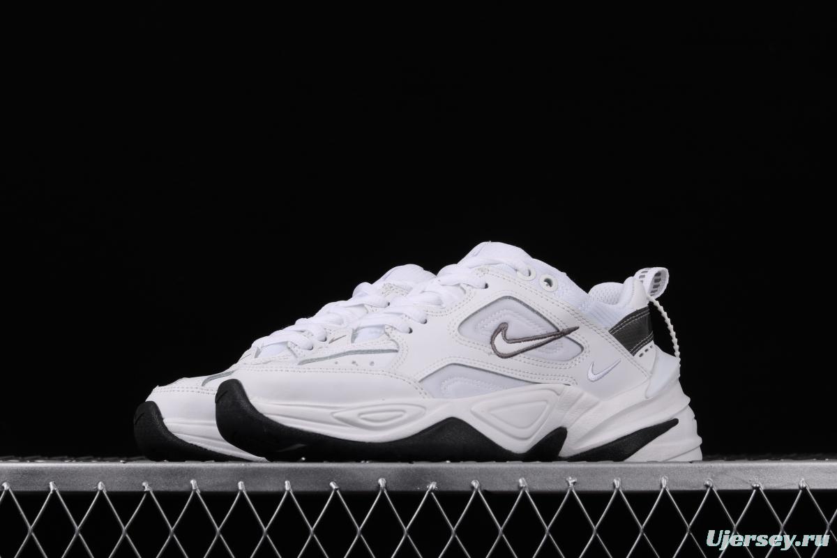 NIKE M2K Tekno white and gray color retro sports daddy shoes BQ3378-100