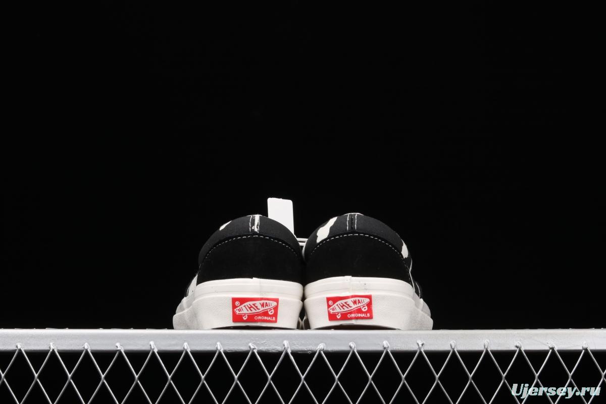 Vans Og Era Lx 2021 new cow pattern stitching low-top casual board shoes VN0A3CXN4MB