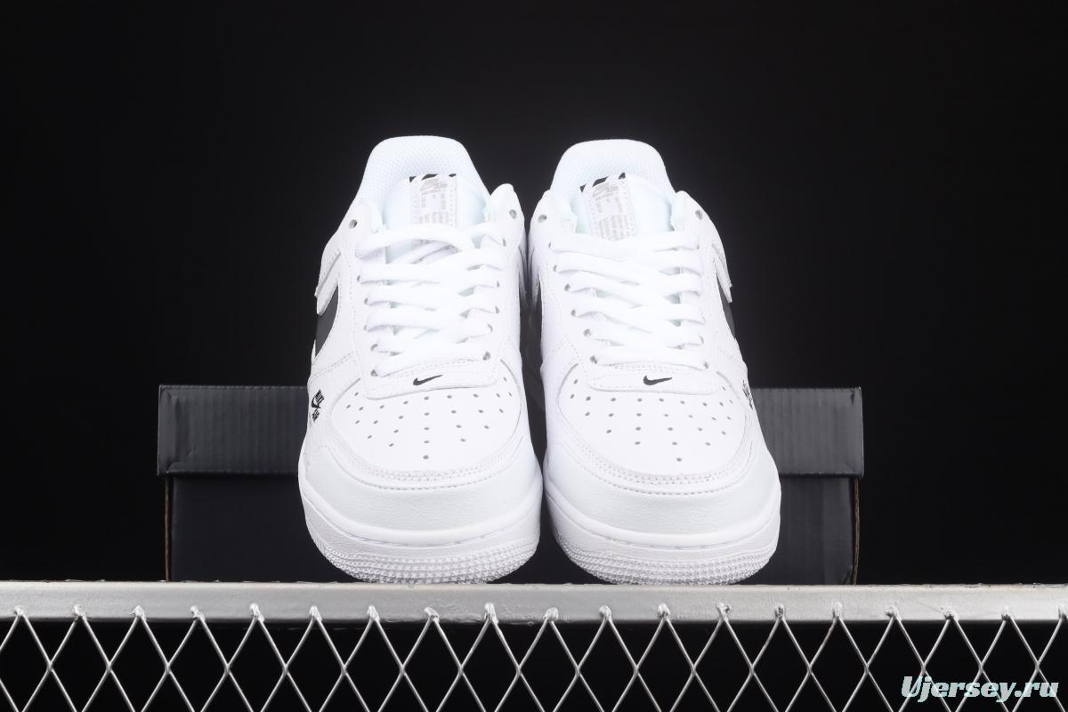 NIKE Air Force 1 Premium ShAdidasow grey side Logo3M reflective low upper shoes CV3039-105