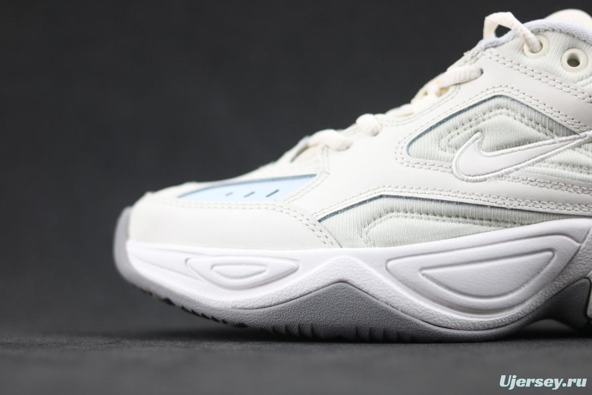 NIKE M2K Tekno white orange color retro sports daddy shoes AV4789-001