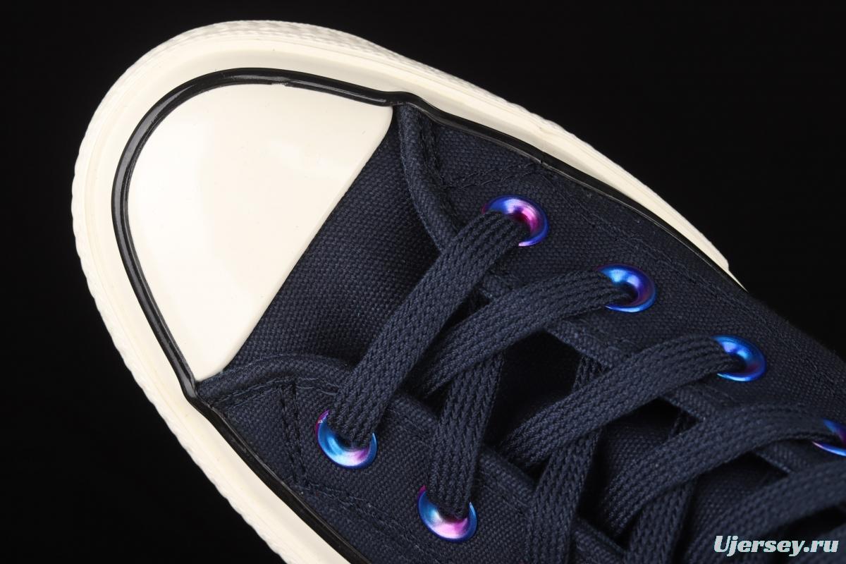 Converse 1970's soul city series Shanghai limited neon dark night blue high upper board shoes 170491C