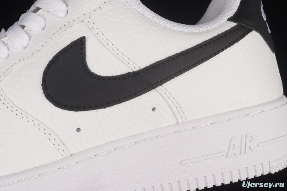 NIKE Air Force 1o07 Low AN20 classic white and black low-top casual board shoes CT2302-100