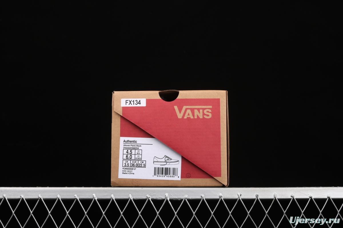 Vans Skate Old Skool Vance's new black small fragrant wind low-top casual board shoes VN0A5FCB3MG