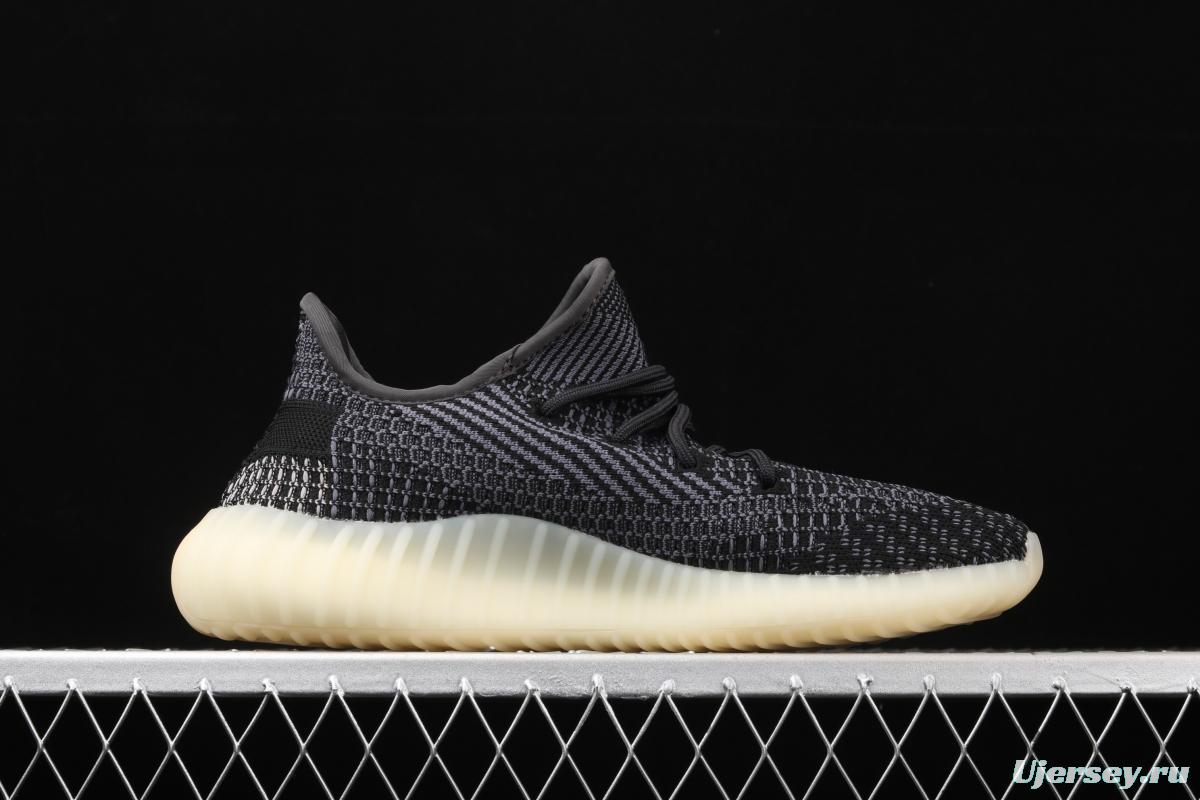 Adidas Yeezy 350 Boost V2 ASRIRL FZ5000 Darth Coconut 350 second Generation Oreo Color matching