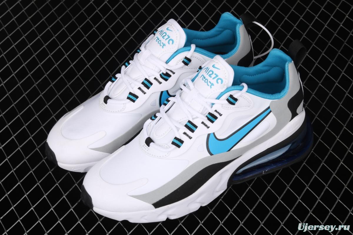 NIKE Air Max 270React new high-frequency mesh function half-palm air cushion cushioning running cloth shoes CT1280-101