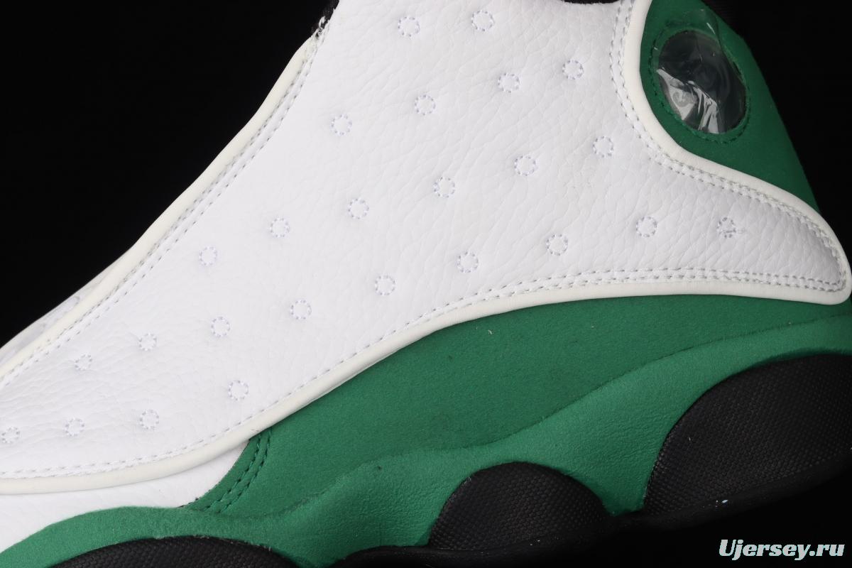 Air Jordan 13 Retro 3 White and green 414571-113