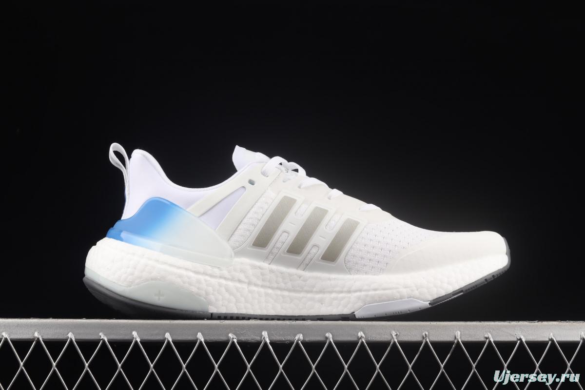 Adidas EQUIPMENT+ GW8919 2021 new cushioning breathable popcorn casual running shoes
