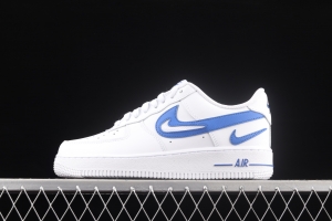 NIKE Air Force 1: 07 Low deconstructs Big Blue Hook low-top Leisure Board shoes DR0143-100