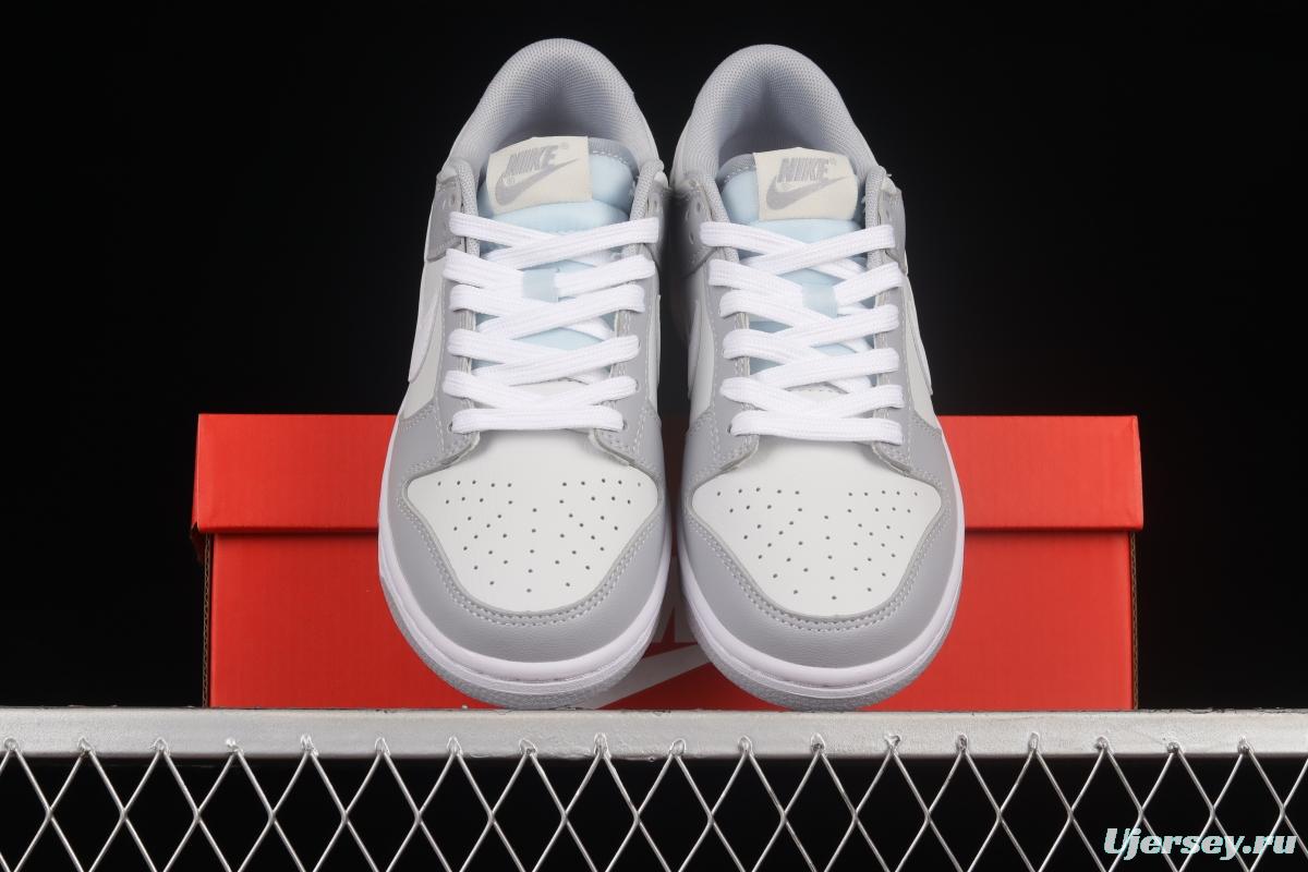 NIKE DUNK Low Retro Grey White Cool Grey Color Matching SB Buckle Rebounds Fashion Casual Sneakers DJ6188-001
