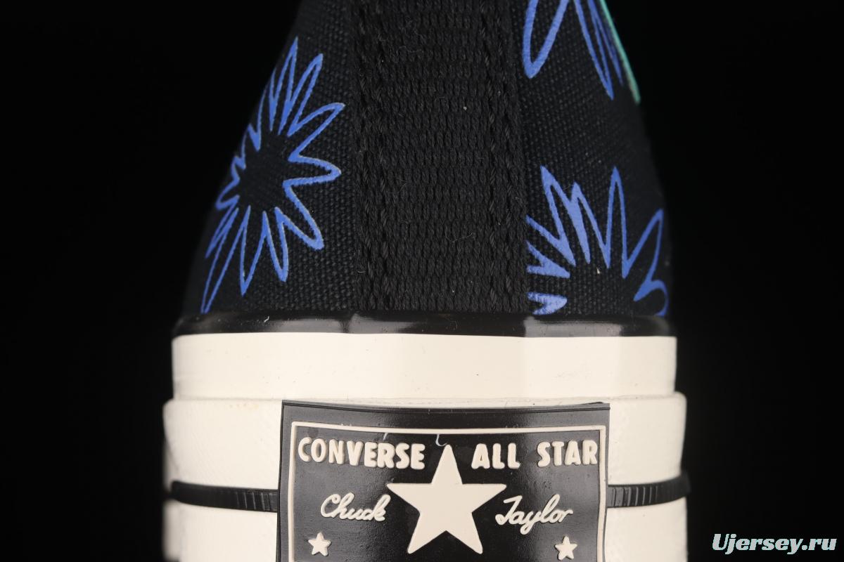 Converse ChuNIKE Taylor spring 2022 new earth graffiti impact color high-top casual board shoes 172824C