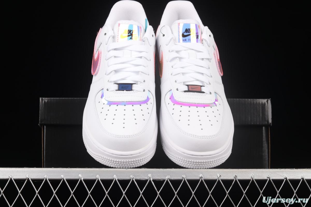 NIKE Air Force 1 Rwact QS Laser Game Pixel Hook change low-end Fashion Leisure Sports shoes DC0710-191