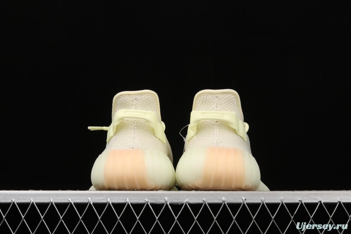 Adidas Yeezy 350V2 Real Boost Basf F36980 Darth Coconut 350 second Generation Cream Yellow BASF Boost original