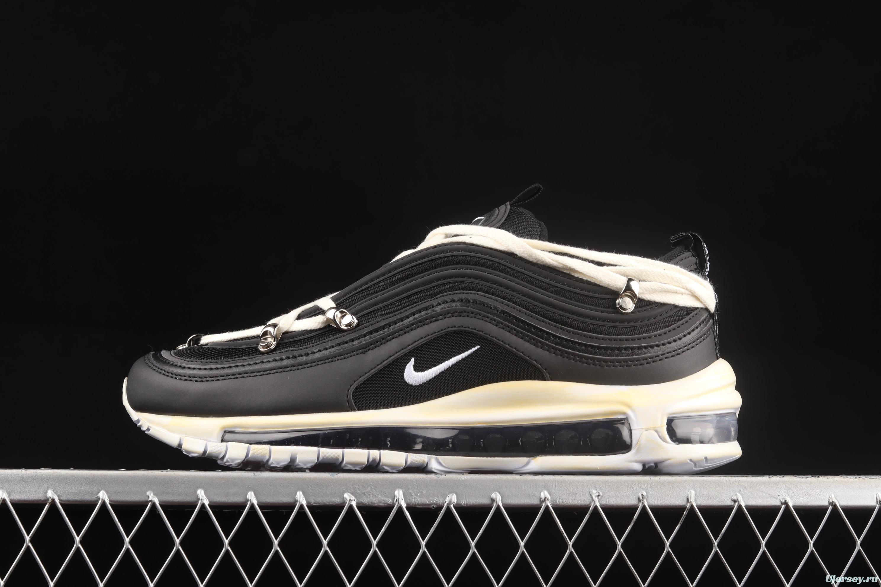 NIKE Air Max 97 pentagram shoes customized to make old bullet air cushion running shoes 921826-001