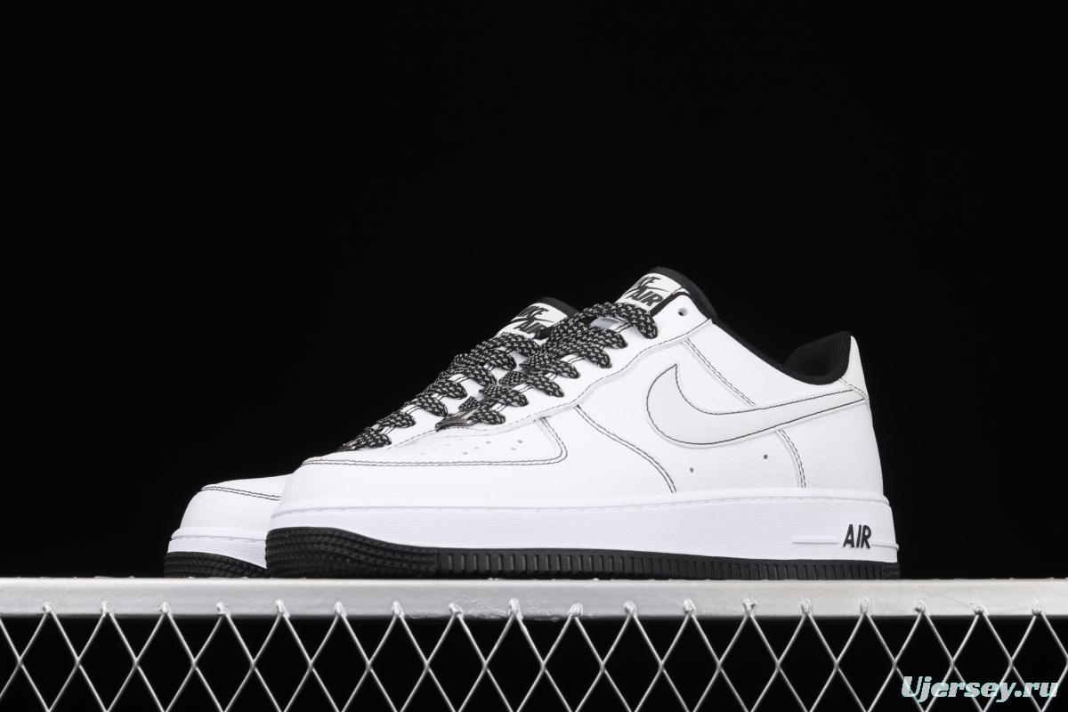 NIKE Air Force 1 Low white gray low-top casual board shoes CN2896-104