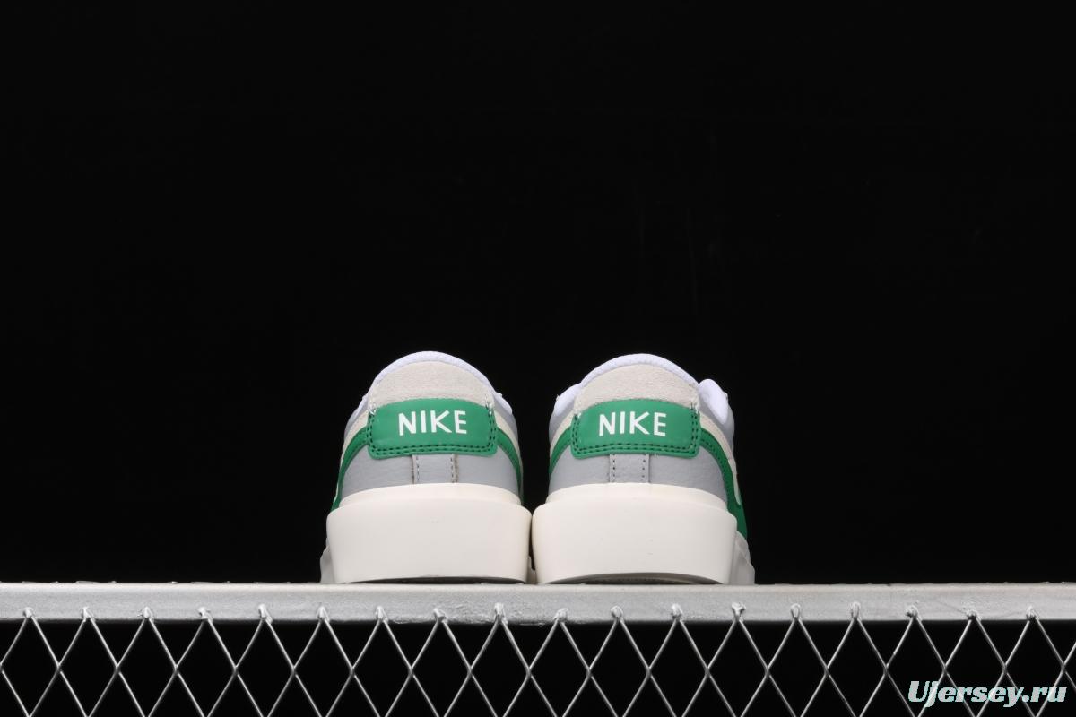 Sacai x NIKE Blazer Low co-branded trailblazer deconstructing board shoes BV0076-403