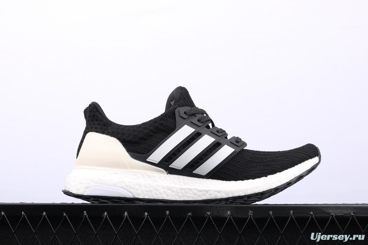 Adidas Ultra Boost 4.0AQ0062 fourth generation knitted striped black and white brown UB