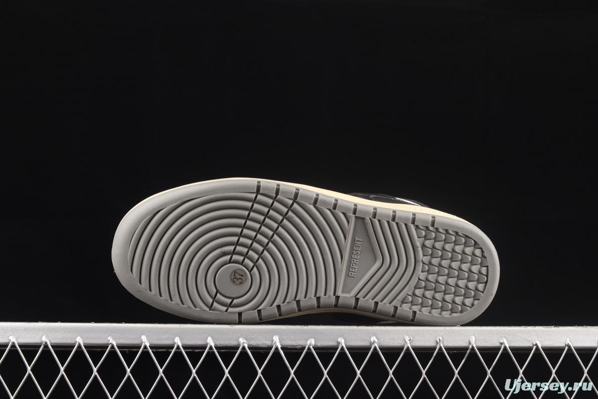 Represent Reptor Low Pharaoh's same series of board shoes are black and white