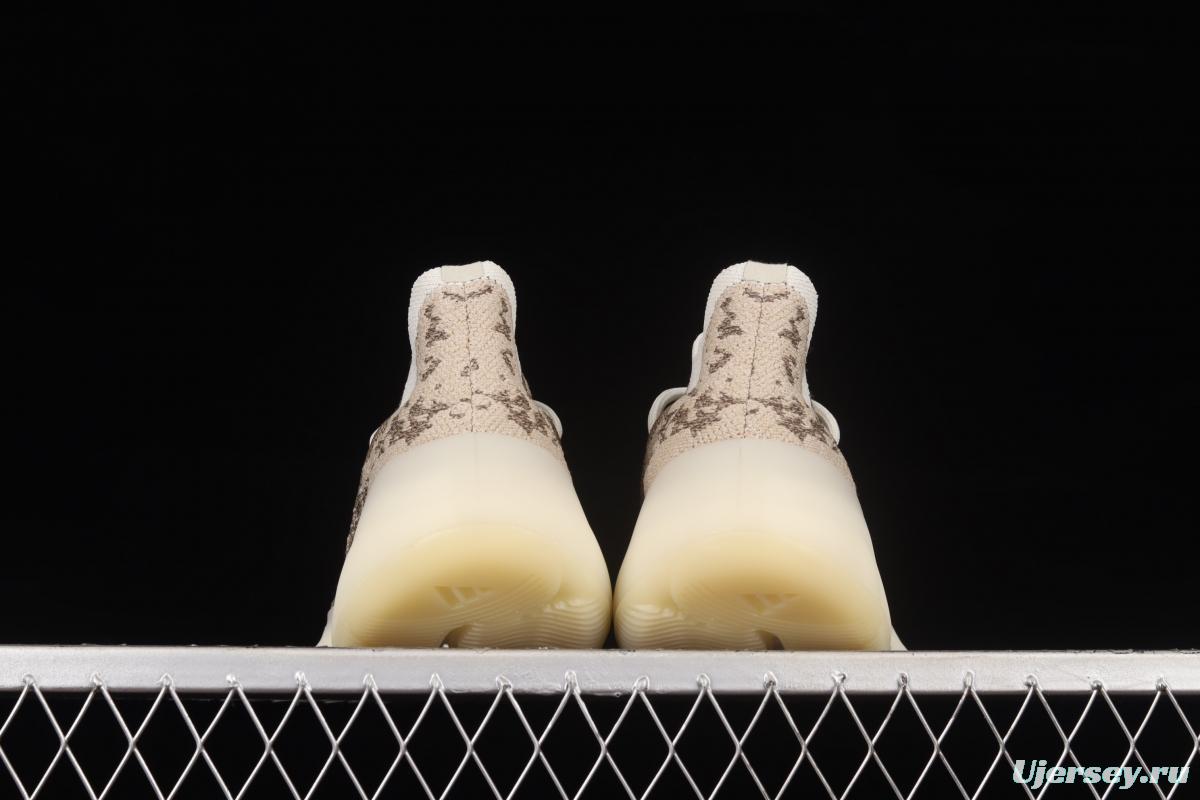 Adidas Yeezy 380 GZ0473 Kanye jointly limited coconut 380 rare earth treasure sand brown running shoes