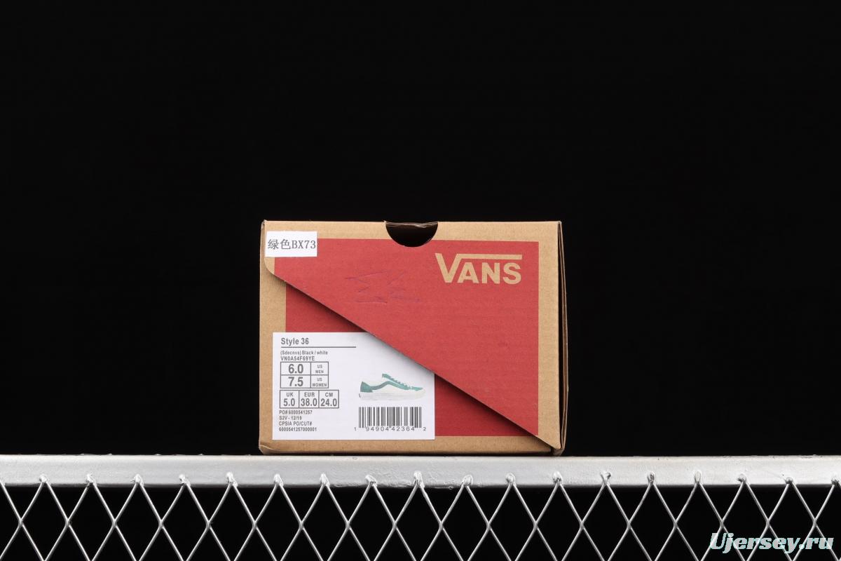 Vans Style 36 new summer soda series PEACEMINUSONE short head low top casual board shoes VN0A54F69YE