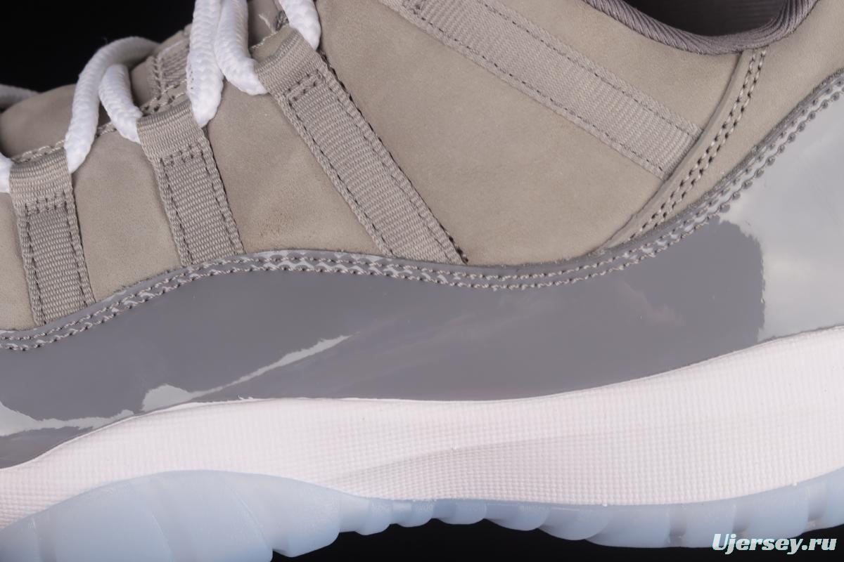 Air Jordan 11 Low Cool Grey 1 1 Cool Grey Real Carbon 528895-003