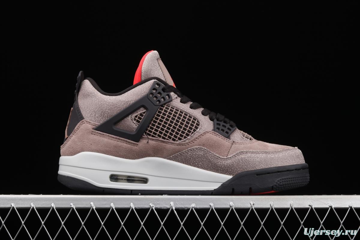 Air Jordan 4 Retro Taupe Haze Black Brown Mocha DB0732-200