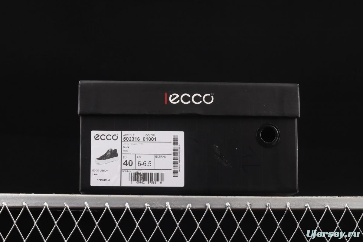 ECCO 2022 new Rooku No. 7 series Huang Jingyu same men's casual board shoes 50231601001