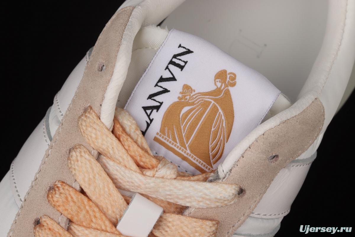 Lanvin Bumper French classic luxury brand Langfan retro leisure sneakers