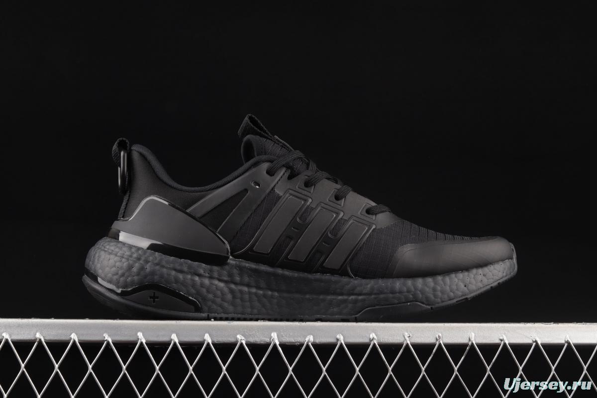 Adidas EQUIPMENT+ GZ1328 2021 new cushioning breathable popcorn casual running shoes