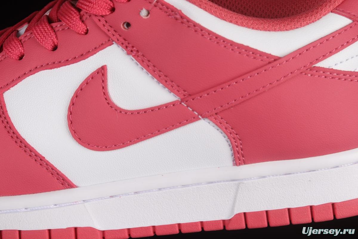 NIKE DUNK Low Raspberry Red Raspberry Red SB Buckle Broken Backboard Fashion Casual Sneakers DD1503-111