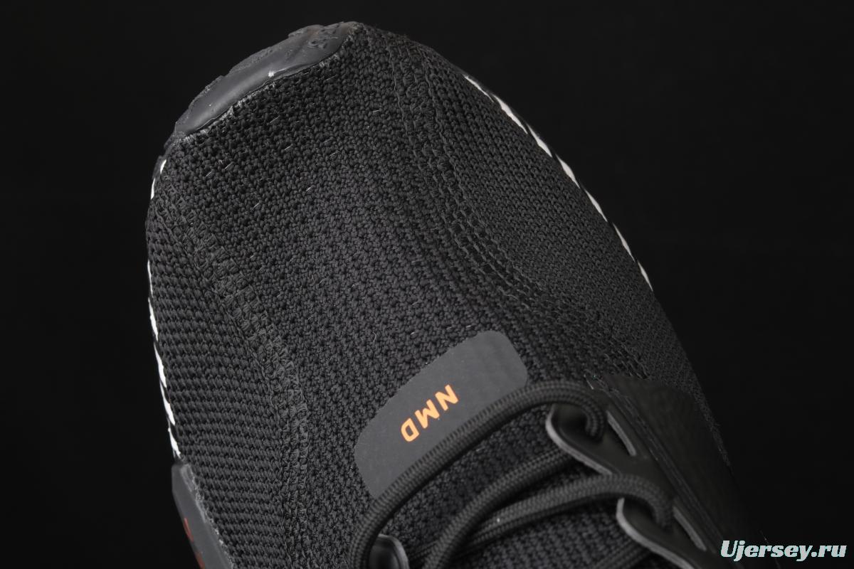 Adidas NMD R1 Boost V2 FW6411 second generation elastic knitted surface popcorn running shoes